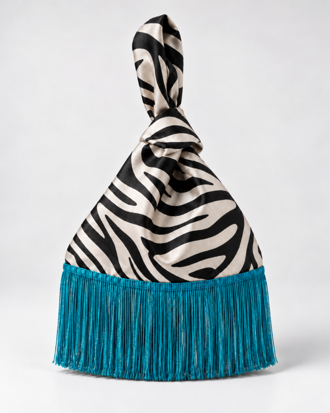 The Zaza Knot Bag — Kişiye Özel Zebra Japon Çanta