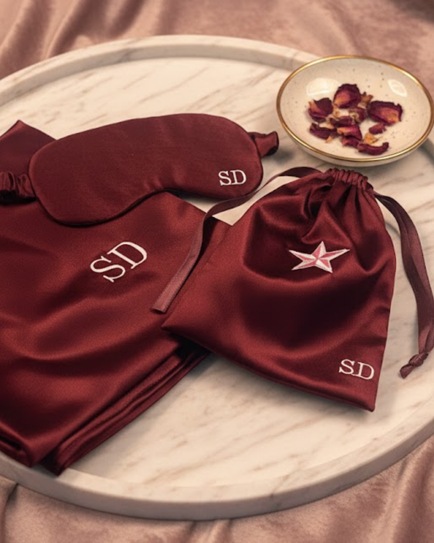 Elizabeth Edition Beauty Sleep Set | Saten Uyku & Güzellik Set