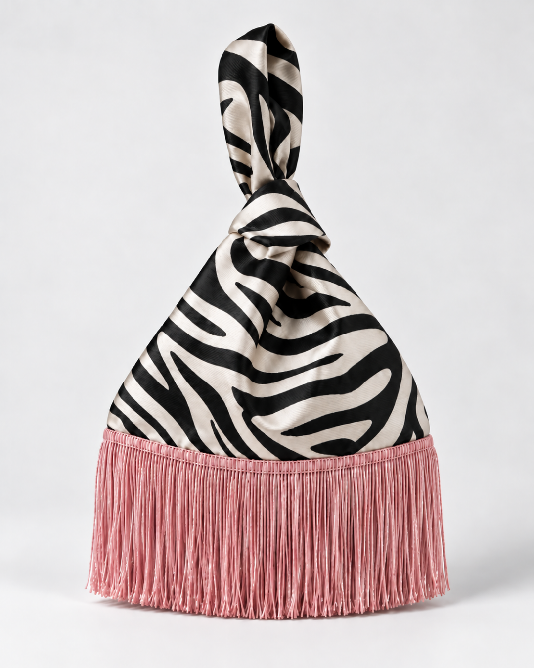 The Zaza Knot Bag — Kişiye Özel Zebra Japon Çanta
