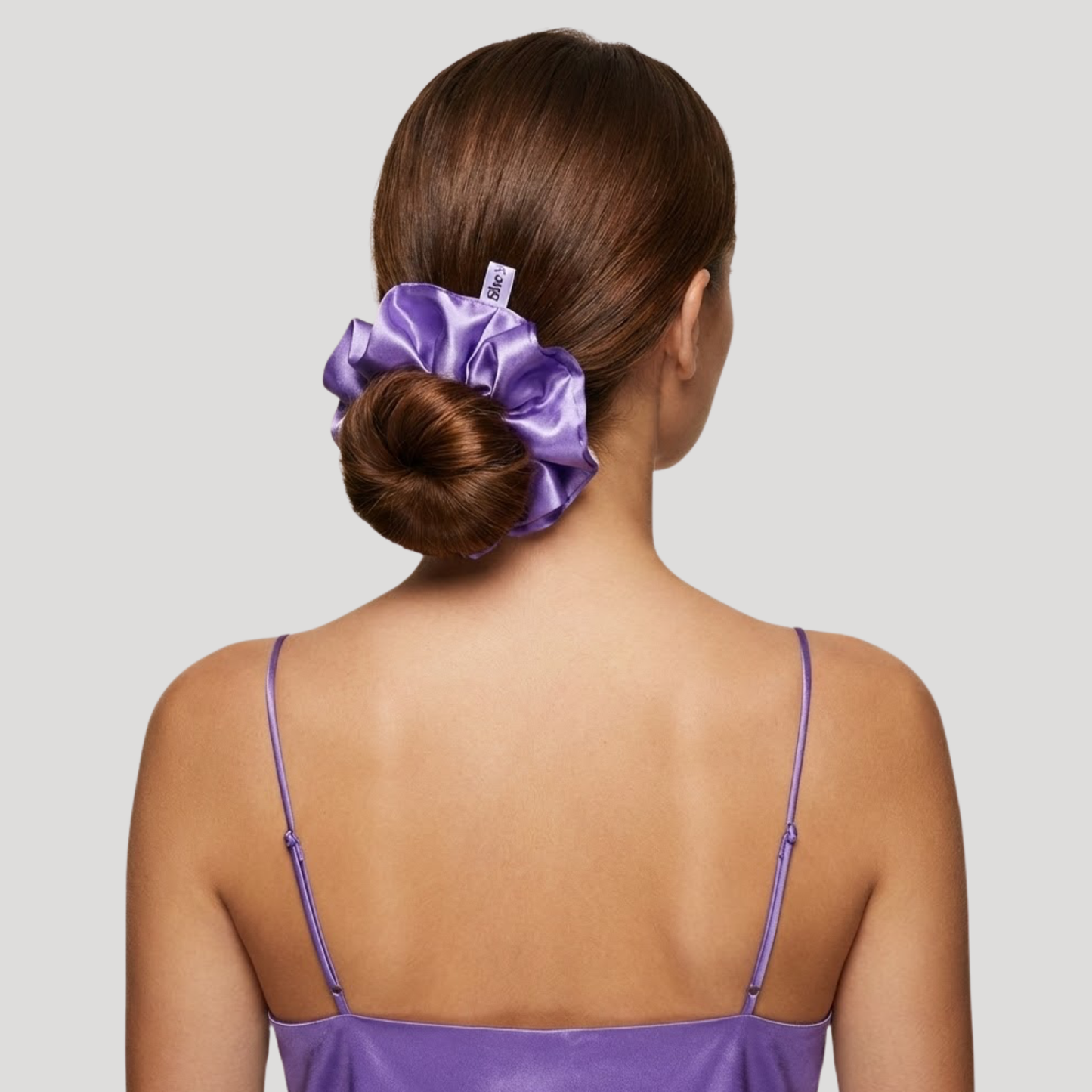 Lilac Iconic XL Premium Saten Saç Tokası | Kırılma Karşıtı & İz Bırakmaz